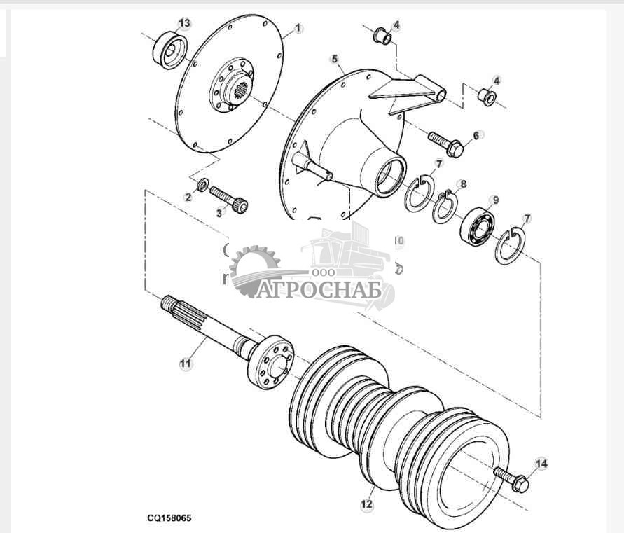 Механизм отбора мощности 